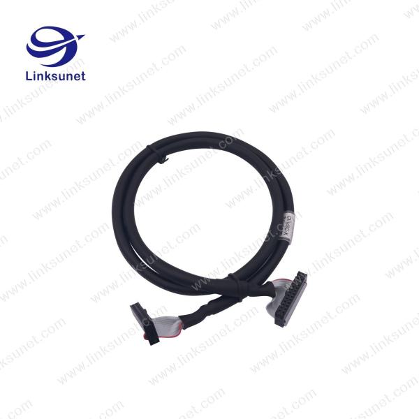 Round Flat Cable Connector UL2651 - 28AWG 1.27MM PICH PVC Twisted Pair Flat Cable