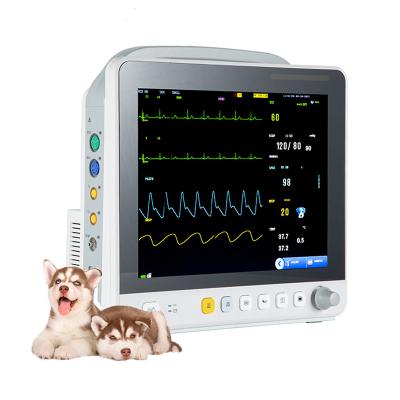 12.1inch Portable Vet Multi-parameter Monitor Yonker VE 12 Monitor Veterinary Multi-parameter 8 Monitor Price