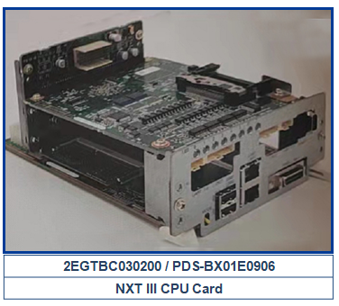 Карта C.P.U. 2EGTBC030200 PDS-BX01E0906 Фудзи NXT III