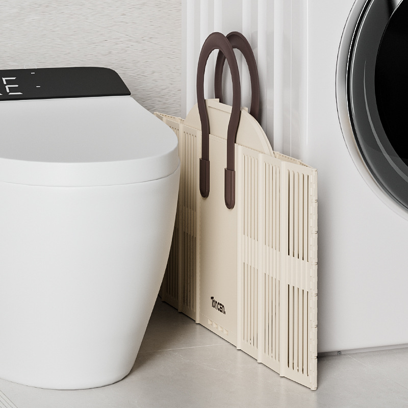 Multi-Functional Portable Foldable Laundry Basket PP Material Wall Storage Basket