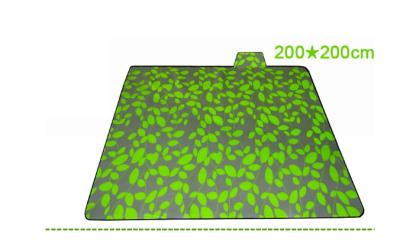 Water Resistant Picnic Blanket Environmental Protection With Velcro Design