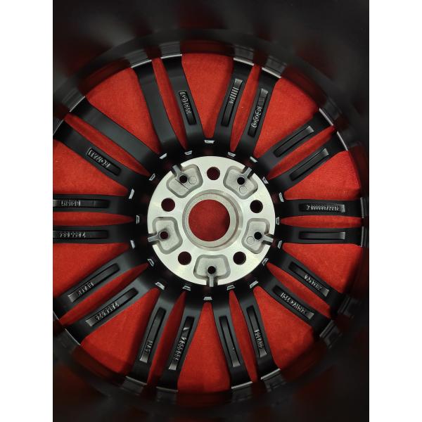 Glossy ET30 BMW 5 Series Alloy Rims 8J Black 19 Inch Alloy Wheels