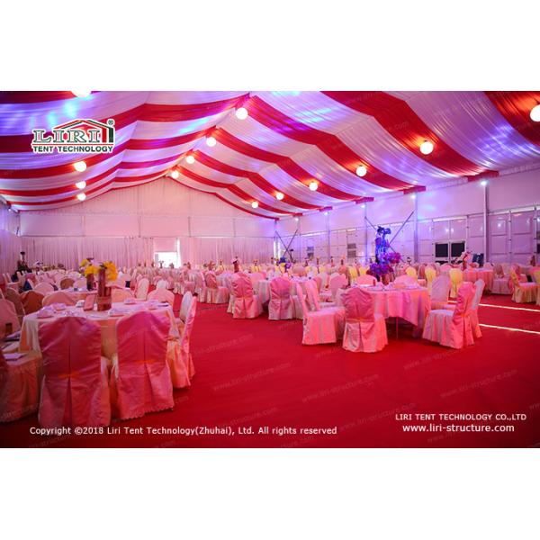 20M X 50M Luxury Wedding Tents With Hard Wall for Outdoor Anniversary Event Party