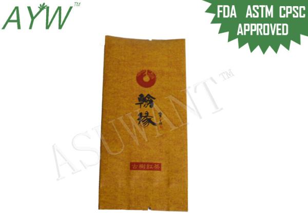 Envelope Tear Mouth Coffee Tea Bags Customized Color For Individual Mini Tea Packet