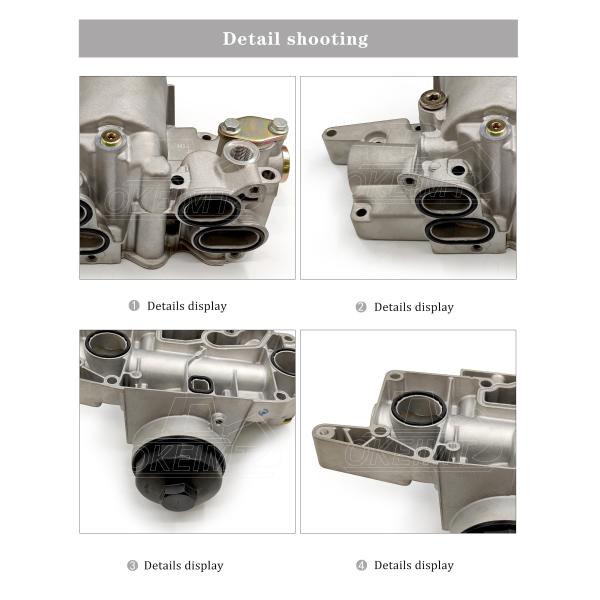 Маслянный охладитель дизельного масла двигателя  EC210 крышки маслянного охладителя VOE21066506