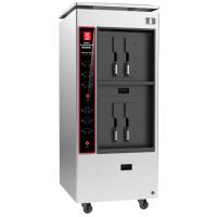 380V en acier inoxydable de grande capacité à double couche 4 Grille à poisson