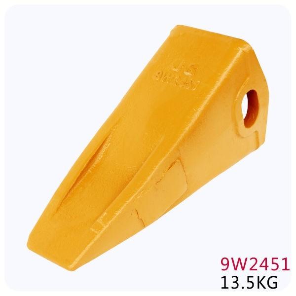 Dente do estripador de Parts Alloy Steel 9W2451 da máquina escavadora