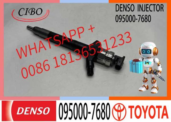 Peças para motores a diesel 095000-7680 095000-7681 Injetor de combustível para trens comuns 23670-0R180 Para Rav4 Injecto de trens comuns