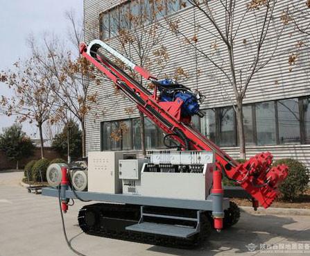 Hydraulic Variable Speed Crawler Type Anchor Drilling Rig for Geological Prospecting in Palestine