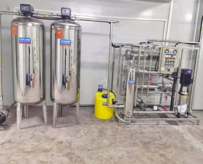 0.5 Tonnes d'équipement de traitement de l'eau purifiée par osmose inverse destiné aux besoins industriels
