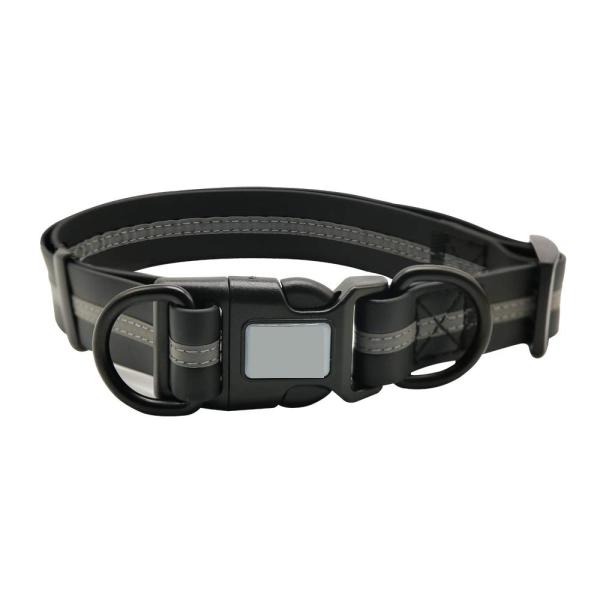 Anti Odor Custom Waterproof Dog Collars , Durable PVC Dog Collar Pet Accessories