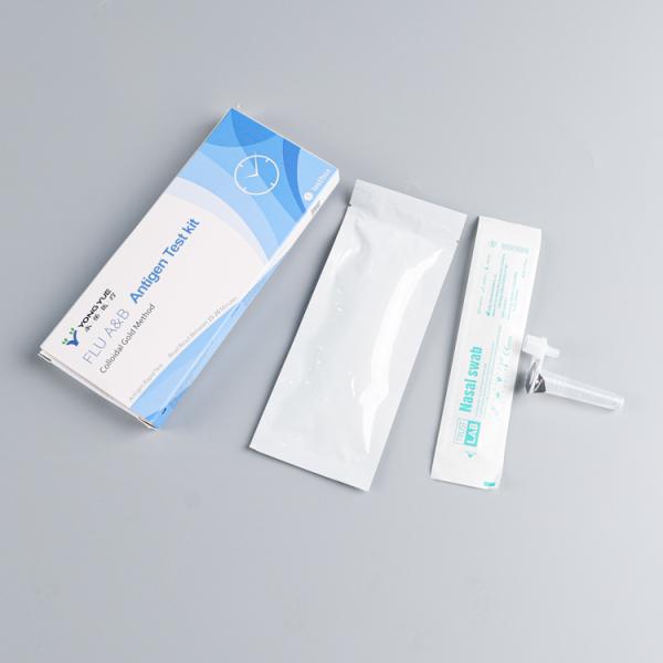 Антигена теста A/B Ag инфлуензы CE набора обнаружения быстрого быстрый аттестовал