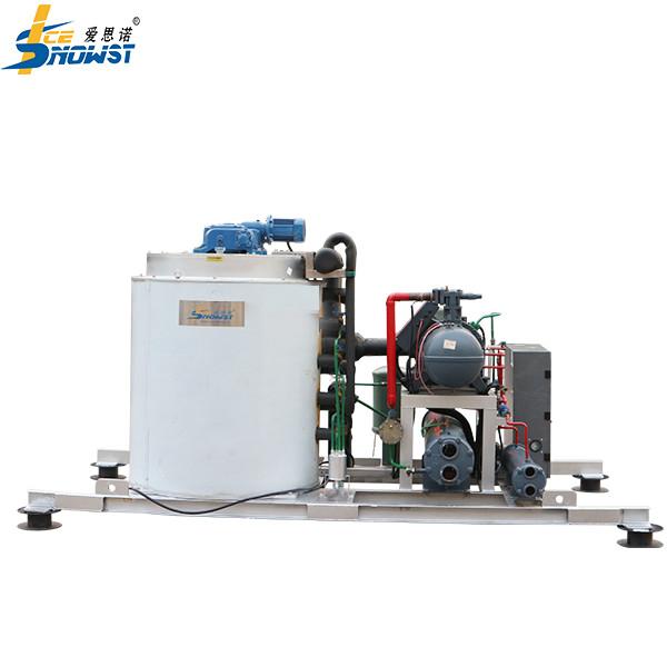 10 Ton Freshwater Flake Ice Machine Low Energy Ice Making 3P 220V
