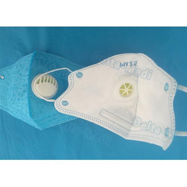 Лицевой щиток гермошлема ФФП1 устранимый Эарлооп, дыша устранимая маска респиратора с клапаном выдыхания