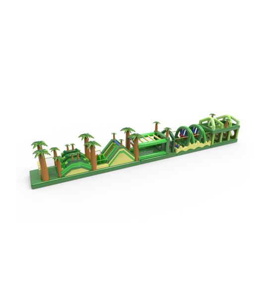 Tropical Jungle - Style Inflatable Amusement for Children Play Area