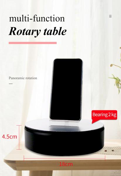 OEM 360 Degree Electric Rotating Turntable Display Stand For Mobile Phone Accessories