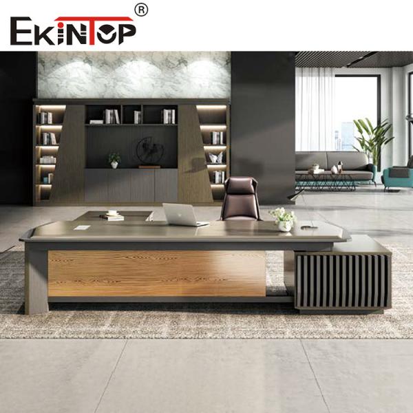 Luxury Executive Wood Office Desk Office Workstation Table
