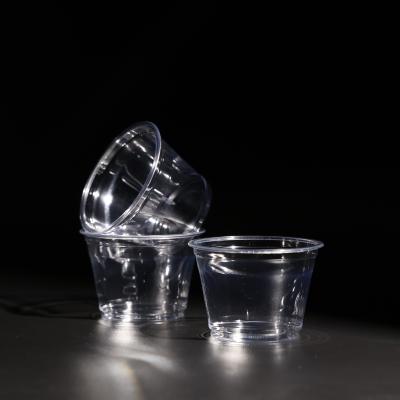 5.5oz de plástico empilhável PET Cup Set com logotipo personalizável