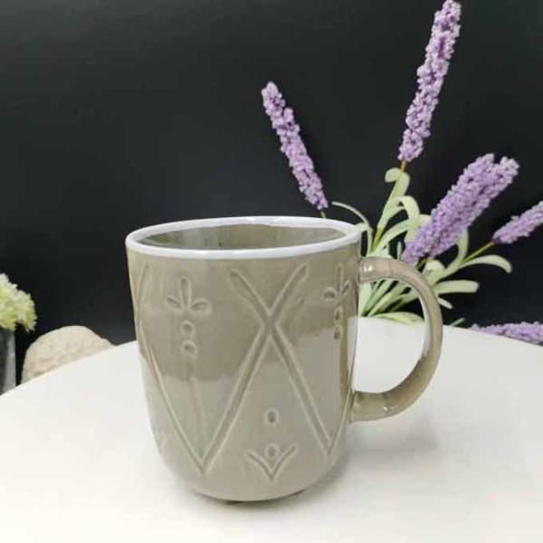 Handmade Pottery Tea Cup Pottery Coffee Mug 300ml Ceramic Coffee Mugs