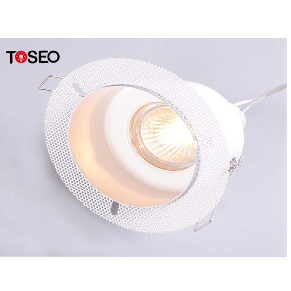 Bedroom Antiglare Trimless LED Downlight 125mm Dia With Aluminum Lamp Body