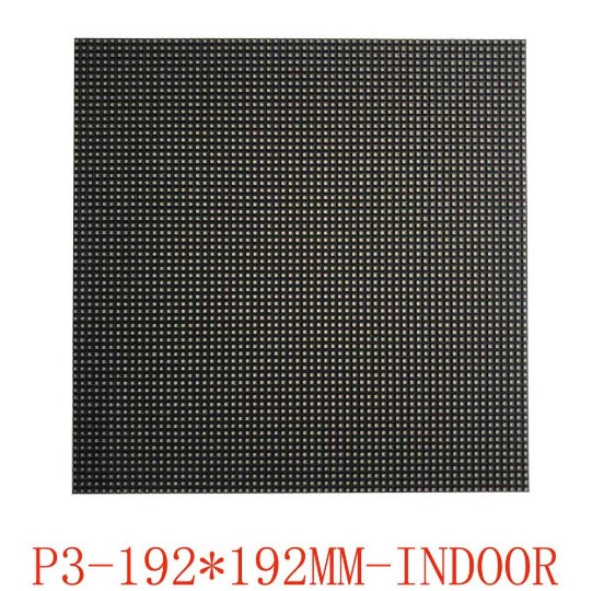 Полный экран дисплея СИД SMD2121 модуля матрицы 192x192mm СИД цвета 64x64pixel P3 крытый