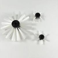 Cepillo de limpieza de tuberías industriales con cerdas flexibles de 32 mm a 260 mm de diámetro
