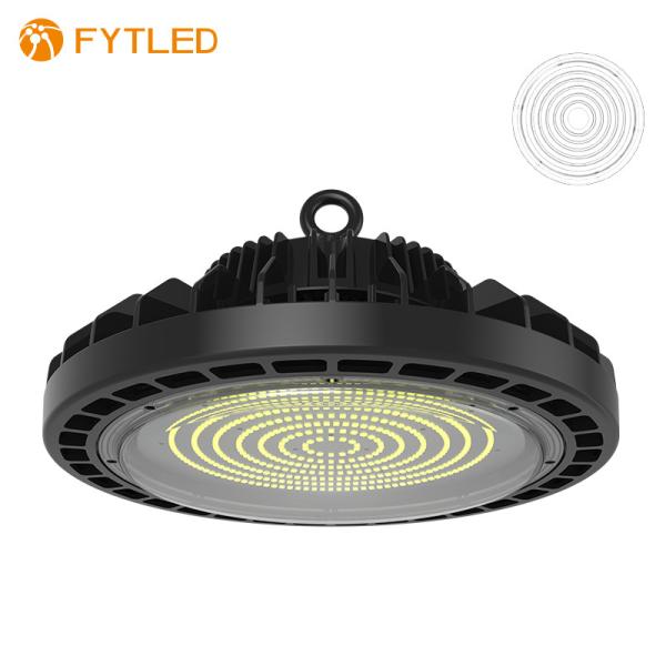 Certified CRI 80 240V Round LED High Bay Lights For Warehouse