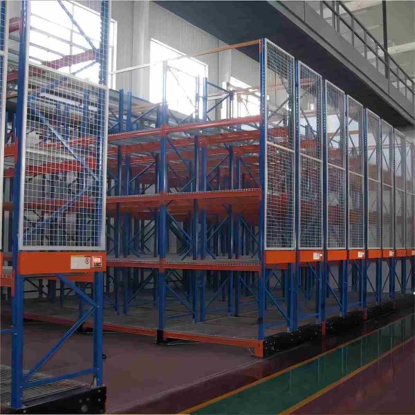 Compactor File Cabinet Shelving System with Pallet Racking and Metal Locking Shelves