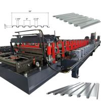 1.5 polegadas Tipo B Deck Floor Roll Forming Machine com Reforço em Reboco padrões