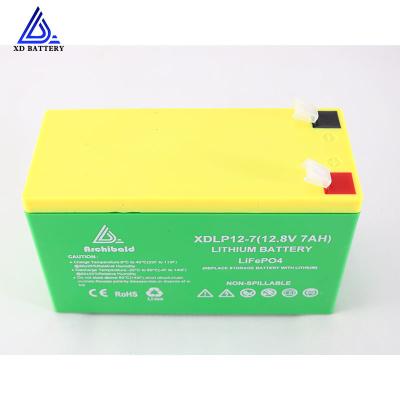 9a Rechargeable  Lithium 12v Lifepo4 Battery XD 12v 7ah Li Ion Battery