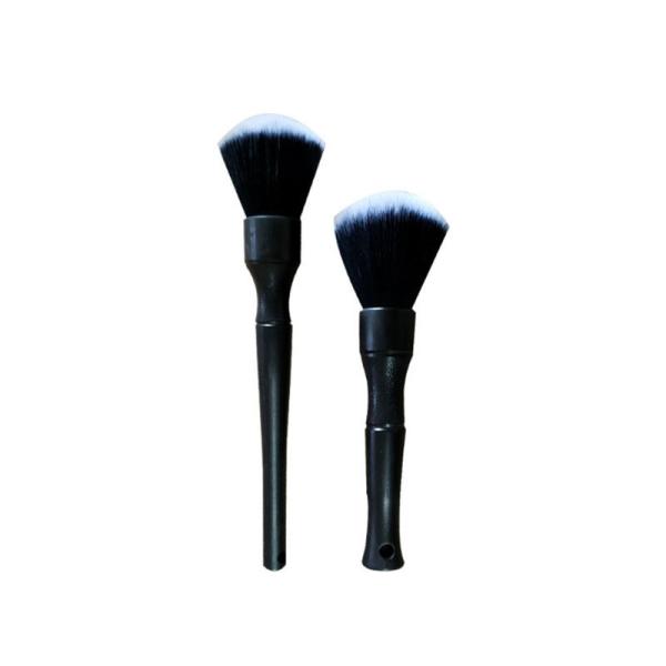 Soft Bristles And Strong Resilience Natural Hog Bristle DF Model Detailing Brush For Car Interior Cleaning