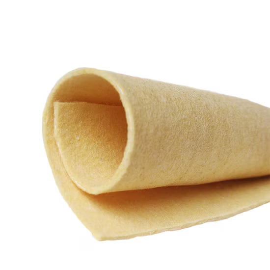 Polyimide Fiber P84 Filter Media Ensuring High Dust Holding Capacity For Industrial Dust Filtration