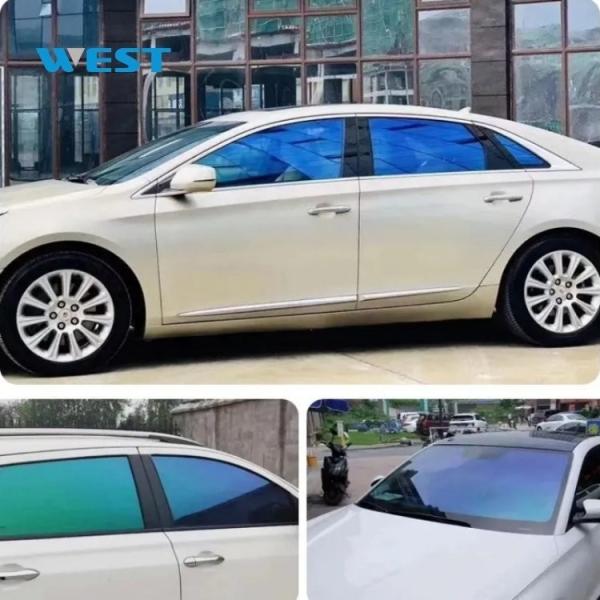 Chameleon Window Film Car Window Solar Tint For Windshields With Heat And UV Rejection