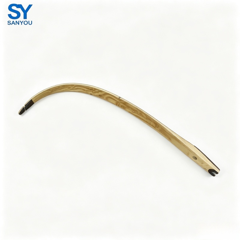 24 Inches Length Wood Core Laminated Recurve Limbs Medium To High Flexibility Performance Archery Limbs For Recurve Bows