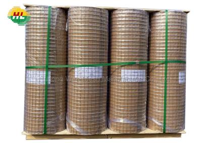 Galvanizado antes de soldar 1 polegada x 1 polegada 3ft x 19.5m 14Gauge soldou o fio Mesh Roll com a pálete para projetos do jardim da casa