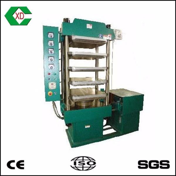 4-6 Sqm / Hour Rubber Tile Making Machine 1.7*1.7*2m 4 Layers CE Approved
