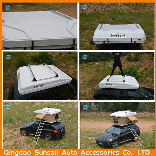 Bottom Waterproof Index 3000 mm 888-2 Car Rooftop Hard Shell 4 Person Roof Top Tent
