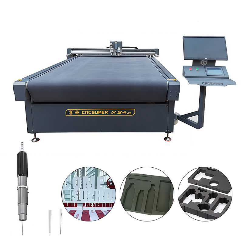 Mobilephone Film Digital Cnc Cutting Machine for PVC Sheet Retiective Material