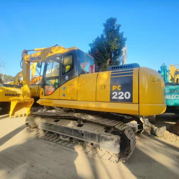 Excelente estado Excavadora usada Komatsu PC200 com motor japonês de segunda mão PC 200