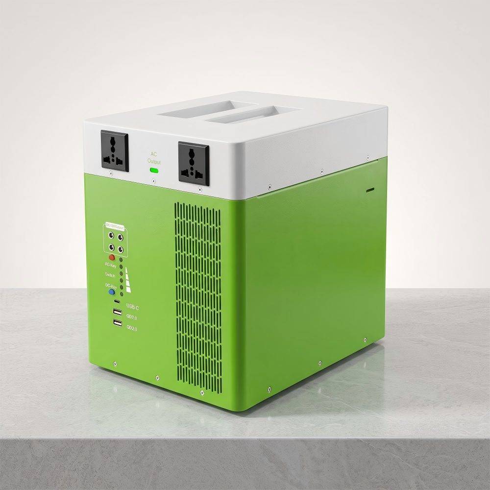 2kWh Off Grid Energy Storage System With 550W Solar 1000W AC Charging