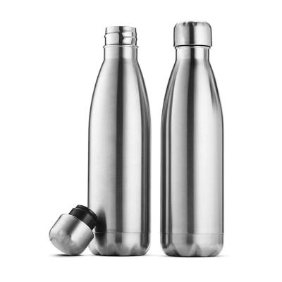 Garrafa de água dada forma 350ml 500ml 750ml do copo de 304 garrafas térmicas cola de aço inoxidável