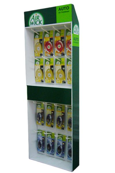 Customizable Lightweight Cardboard Sidekick Display Stand Full Color Printing