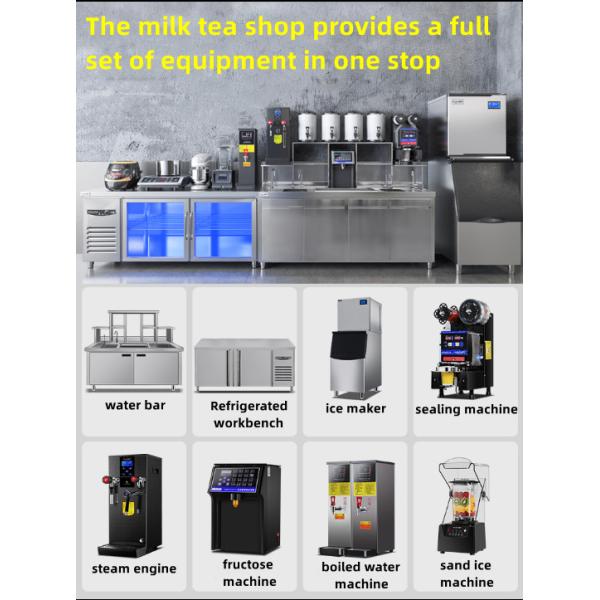 Mobile Coffee Milk Tea Soybean Milk Fresh Juice Vegetable Fruit Salad Car Trolley with 1