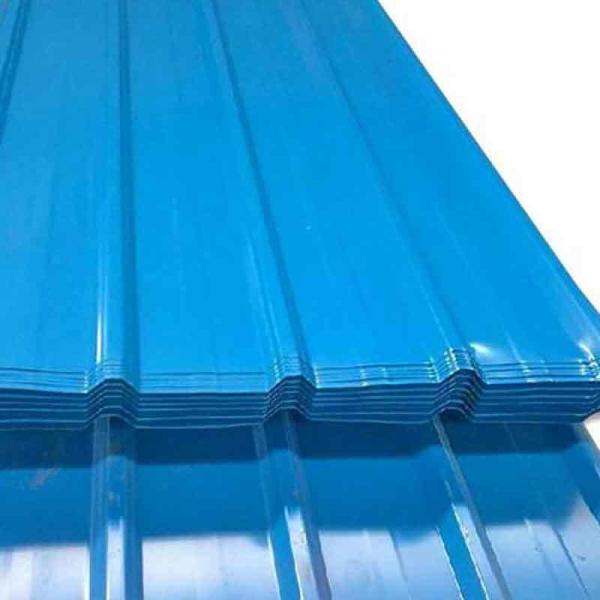 Mid Hard 3mx1mx0.4mm Color Coated Corrugated Board Iron Board for Construction ASTM Standard Mid Hardness