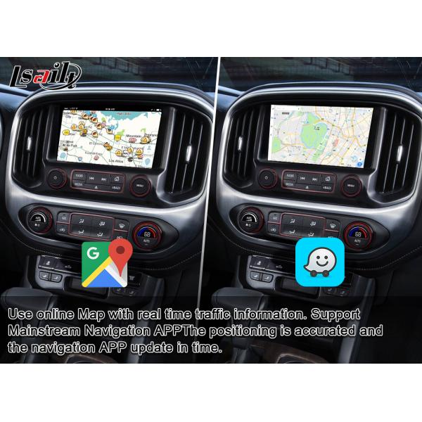 Беспроводной интерфейс автомобиля андроида CarPlay для GMC с игрой Google, YuTube, работы Waze в каньоне Acadia