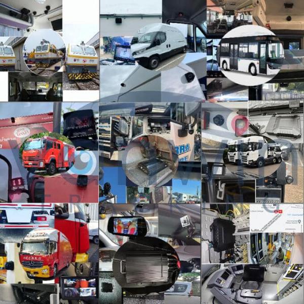 4CH Mini SD DVR móvil GPS Wifi 4G 4CH Kit Taxi cámara de circuito cerrado DVR de automóvil con ADAS DMS