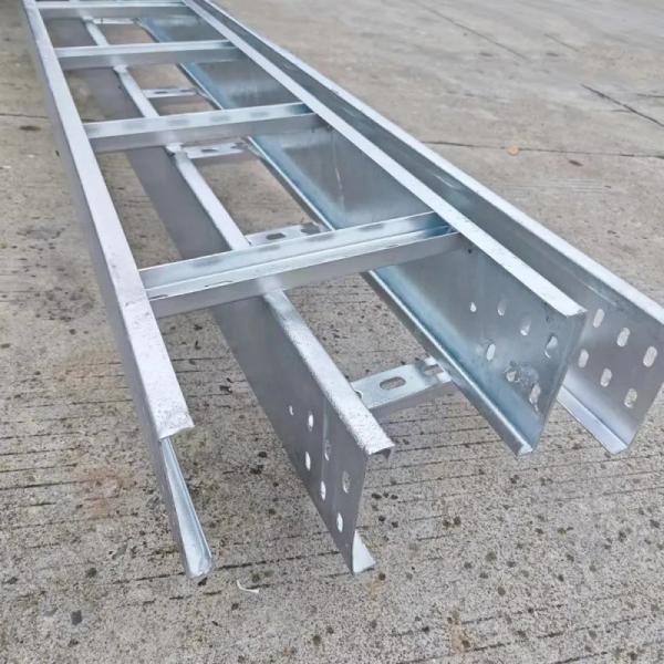 Customized Cable Ladder Support Channel Type Cable Trays 5800mm / 6000mm