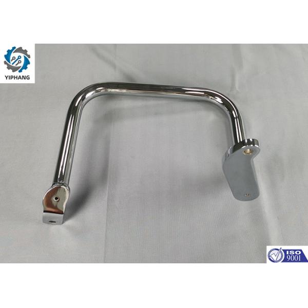SPCC Custom Sheet Metal Parts 2.5mm 3D Tube Forming Engine Guard For Motorcycle