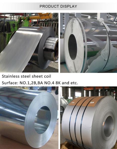 5mm 304 2b Stainless Steel Coil  Hot Rolled 3~100mm SUS Plate