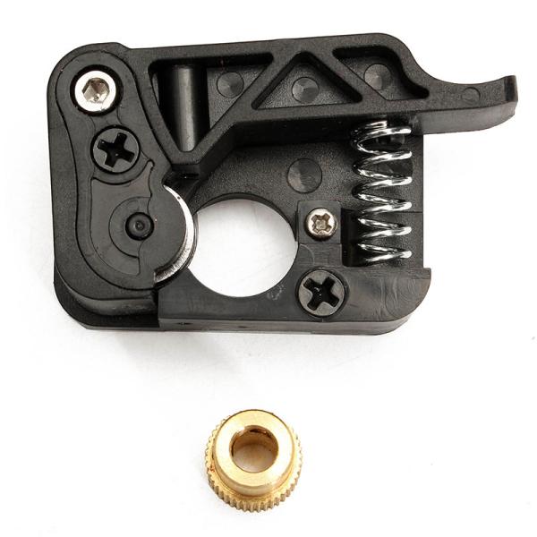 Plastic Stainless Steel MK10 3D Print Head Extruder Black 1.75mm